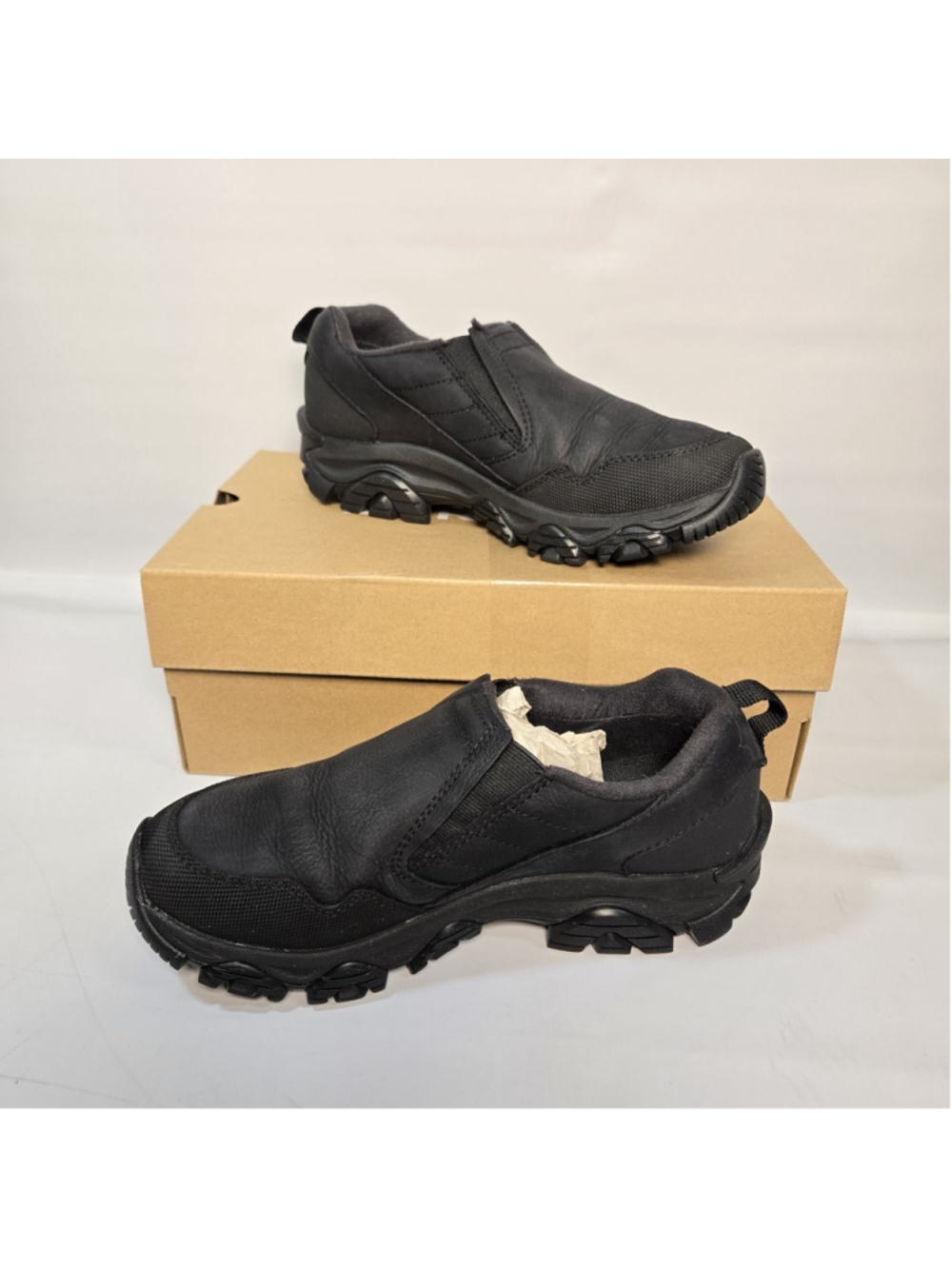 Merrell Coldpack 3 Thermo Moc Waterproof Boots Black Womens 8 Winter Vibram